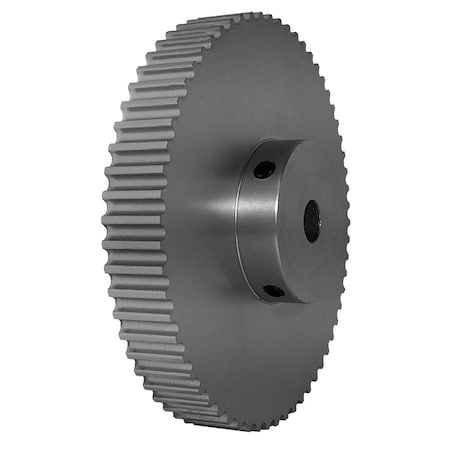 B&B Manufacturing 62-5P09-6A5, Timing Pulley, Aluminum, Clear Anodized, 62-5P09-6A5